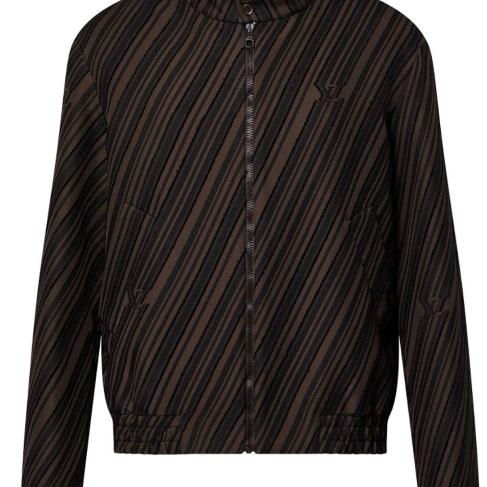 Louis Vuitton Cotton Jacquard Harrington Jacket
